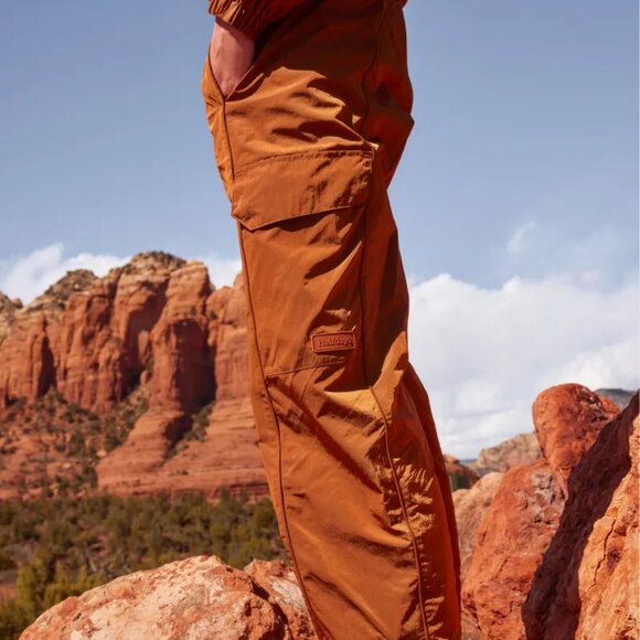 NEW HALF DAYS Watson Cargo Pants Caramelt for women 252 - Picture 3 of 8